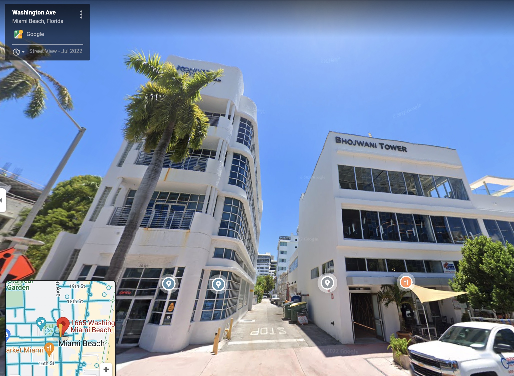Walking Miami Design District in March 2022 