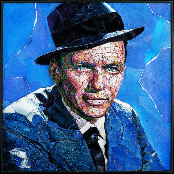 Frank Sinatra mosaic