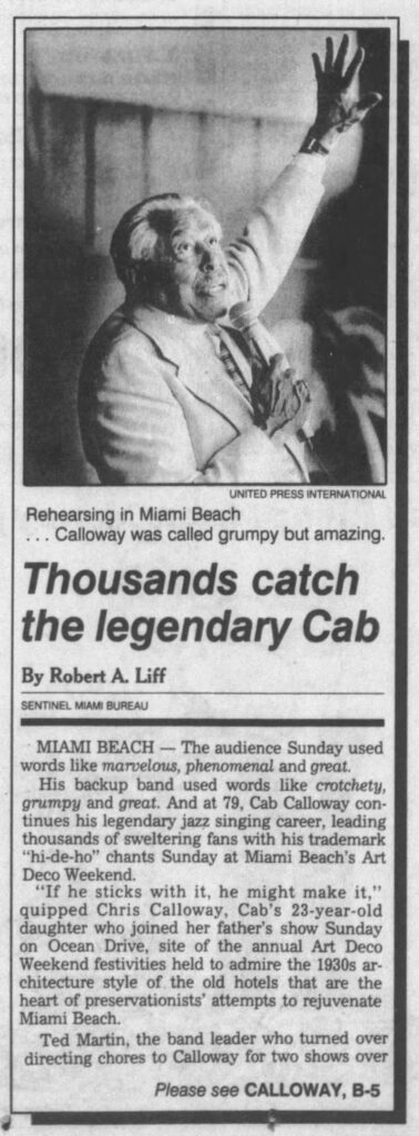 Cab Newspaper Jan 19, 1987