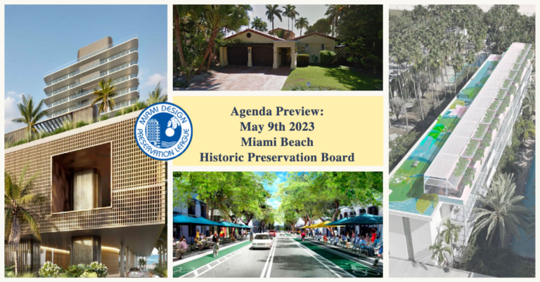 Agenda Preview: May 9th, 2023 Historic Preservation Board