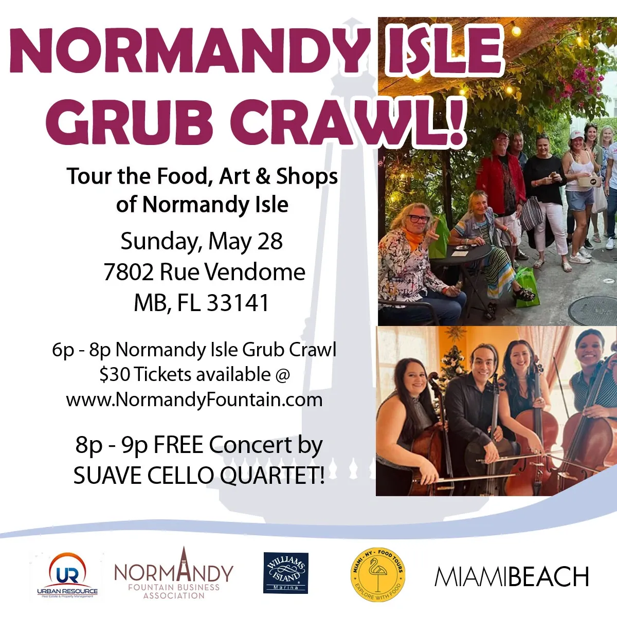 Normandy Isle Grub Crawl