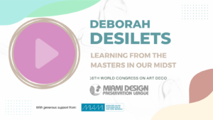 Deborah Desilets - Learning From the Masters in Our Midst