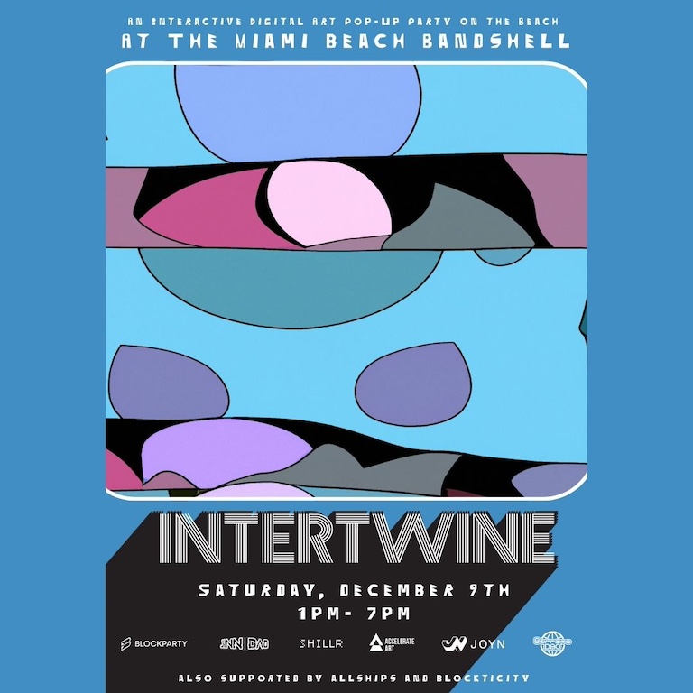 Intertwine: An interactive art pop-up party