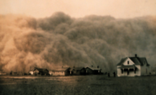 Photo of dust bowl disaster