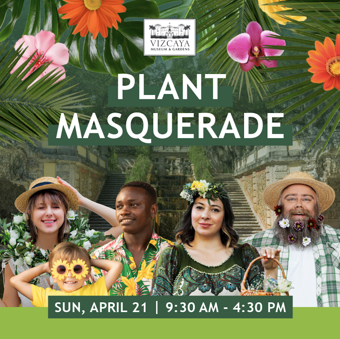 Plant Masquerade at Vizcaya Museum & Gardens