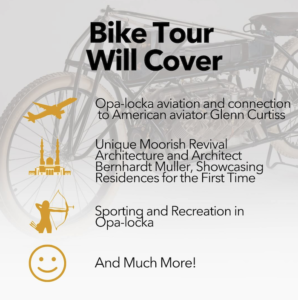 Bike tour will cover: