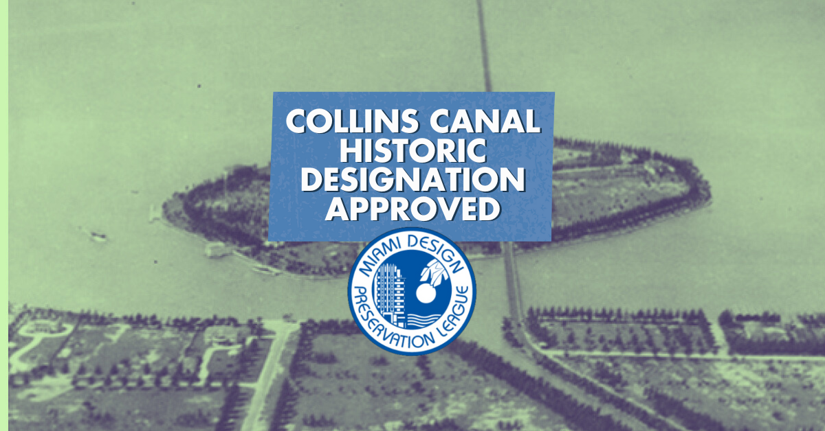 Collins Canal Historic Designation Approved