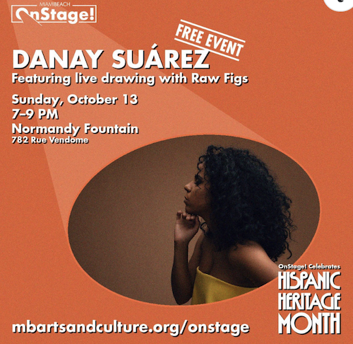 Danay Suarez Featuring Live Drawing with Raw Figs